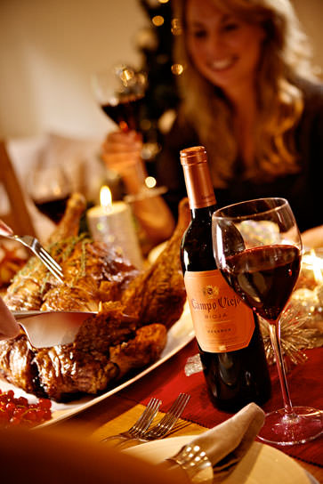 Wine and canapés food styling for photo shoot