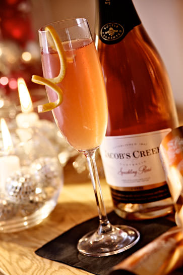 Wine and canapés food styling for photo shoot